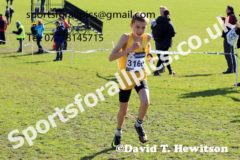 Boys Under-13s 2022 CAU Inter Counties Cross Country, Prestwold Hall, Loughborough.  Photo: David T. Hewitson/Sports for All Pics